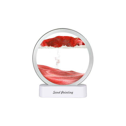 Creative Quicksand Night Light with 7 Colors