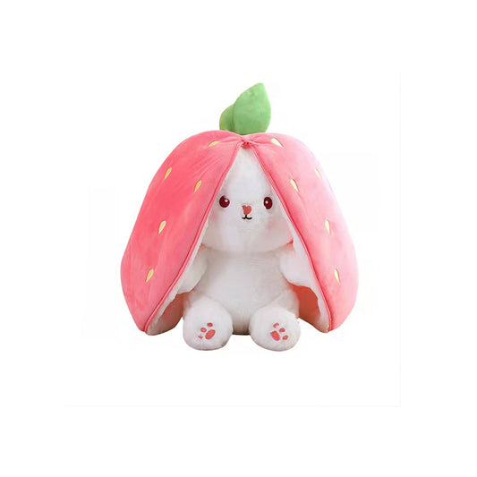 Strawberry Rabbit Plush Toy