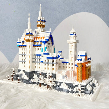 Micro Castle Bricks Toys Children