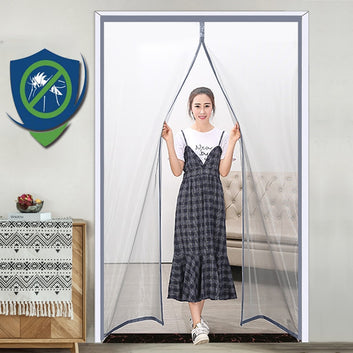 Automatic Closing Magnetic Screen Door Curtain
