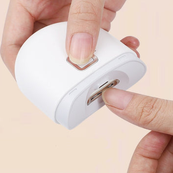 Electric Nail Clipper Cutter With LED Light